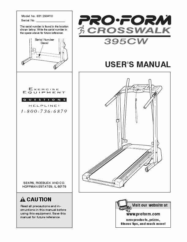 ProForm Treadmill 831_299410-page_pdf